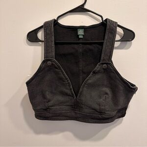 Wild Fable Black Denim Tank Top